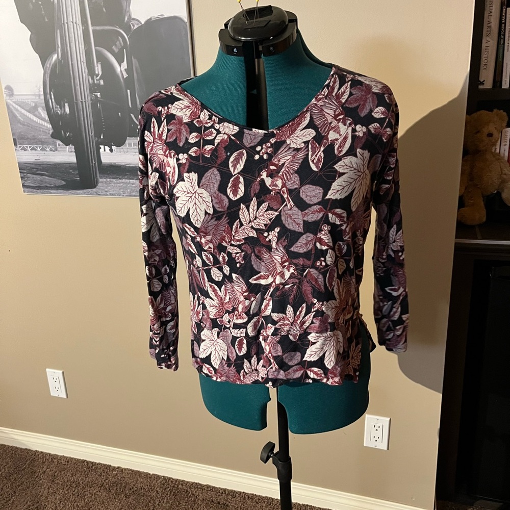 Floral Print Women's Top